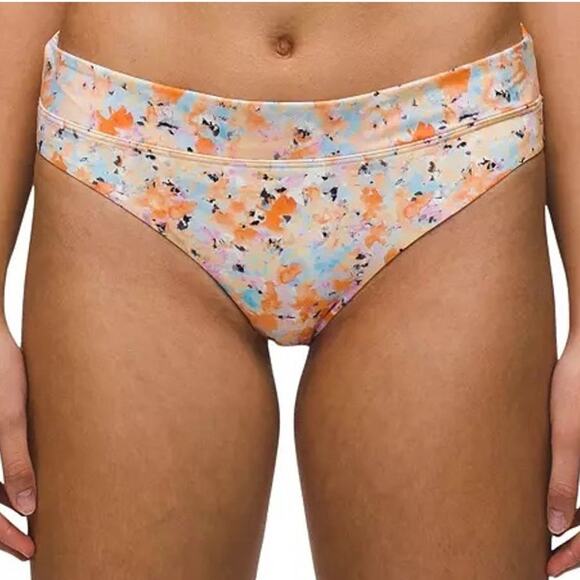 Prana Summer Wave Bottom Women's XL Impression Floral Swim Bikini Beach Vacation - Picture 1 of 8